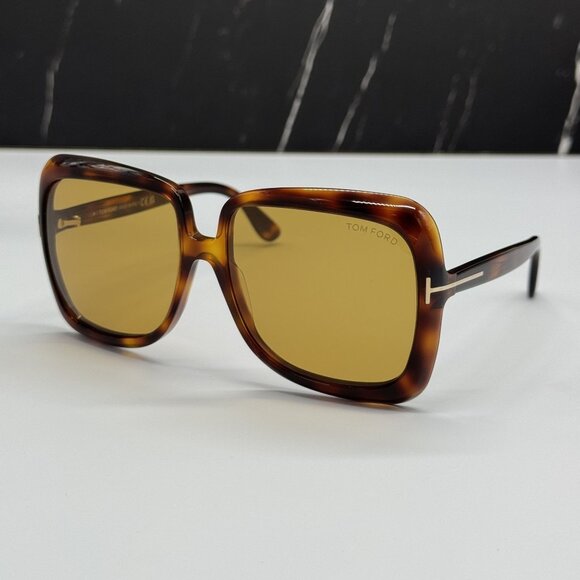 NEW TOM FORD LORELAI TF1156 52E SUNGLASSES HAVANA WOMEN EYEWEAR FT1156 52E main image 8